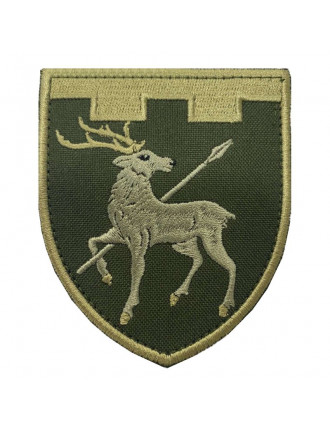 Нарукавний знак 123 ТрО (Миколаївська обл.), захисний Нарукавний знак 123 ТрО (Миколаївська обл.), захисний