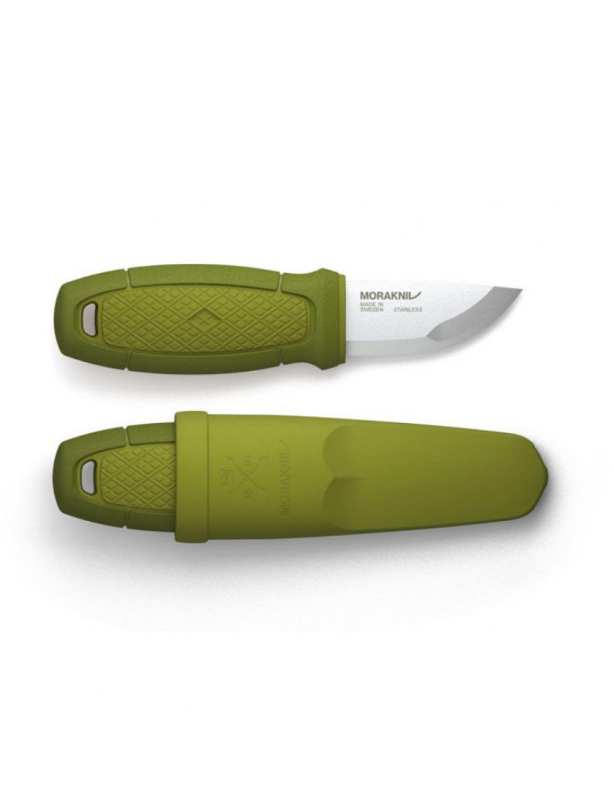 Ніж Morakniv Eldris, шнурок, кресало, зелений