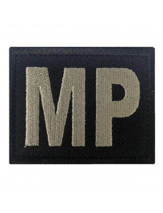 Патч ВСП MP 6,7х5,4см, чорний