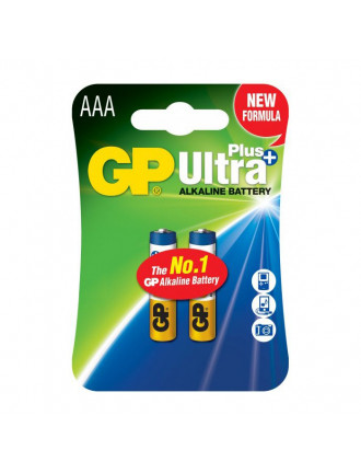 Батарейка GP ULTRA + ALKALINE, 24AUP-U2, LR03, AAA