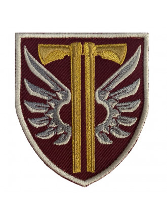 Нарукавний знак 77 ОАМБр, кольоровий