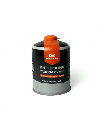 Газовий балон BaseCamp 4 Season Gas, 450г