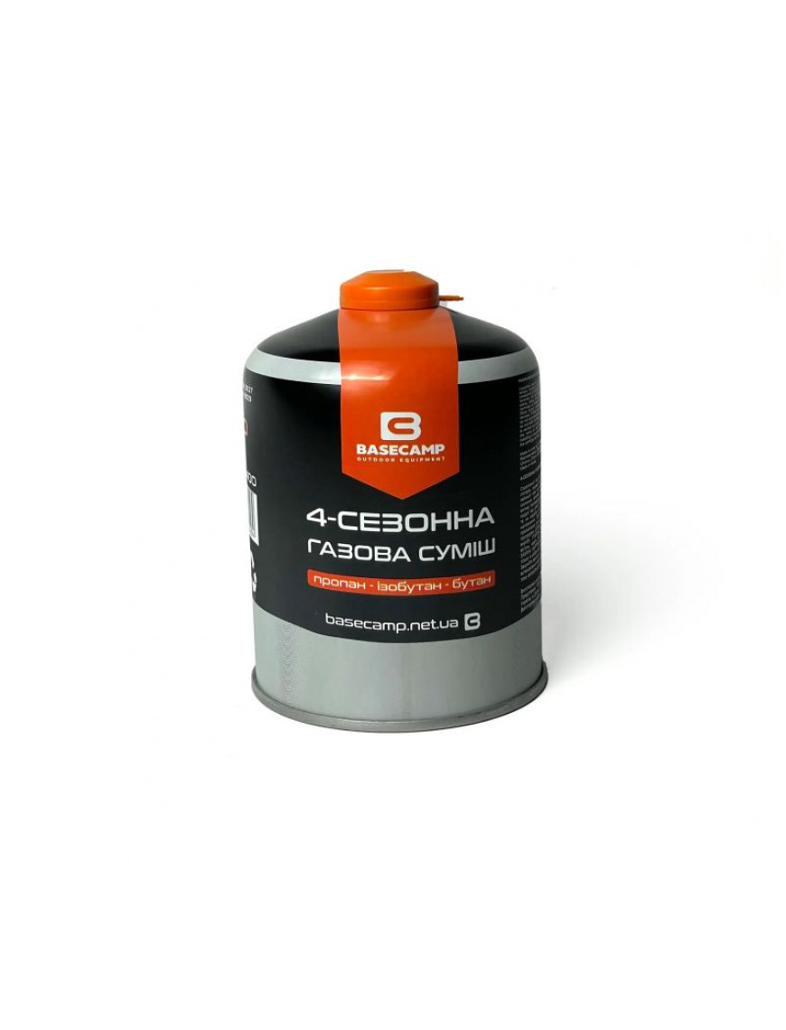 Газовий балон BaseCamp 4 Season Gas, 450г