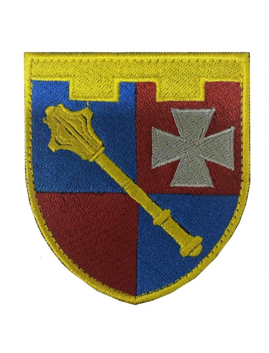 Нарукавний знак Західне Територіальне управління сил територіальної оборони, кольоровий