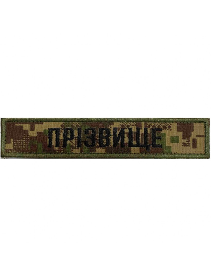 Нагрудний знак НГУ "Прізвище", хижак