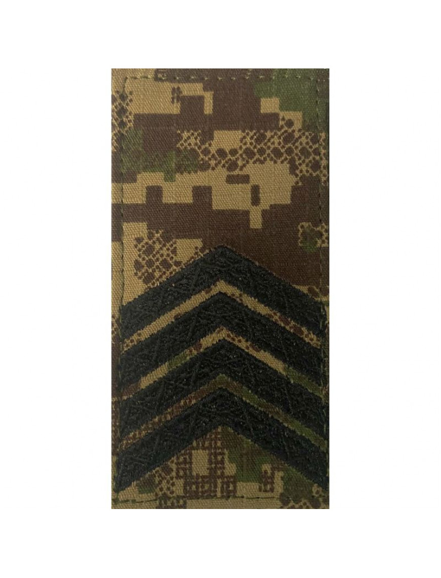 Погон НГУ, хижак, старший сержант