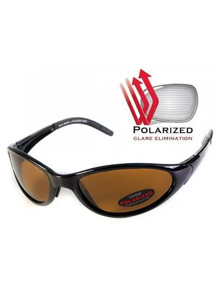 Окуляри BluWater Venice Polarized, коричневі