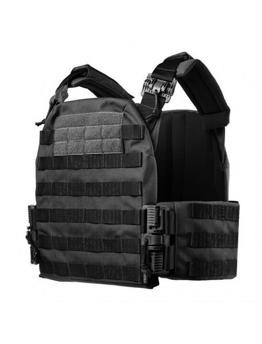 Плитоноска RTG РЕЙНДЖЕР з боковим захистом, чорна