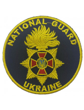 Нарукавний знак НГУ англ, синій