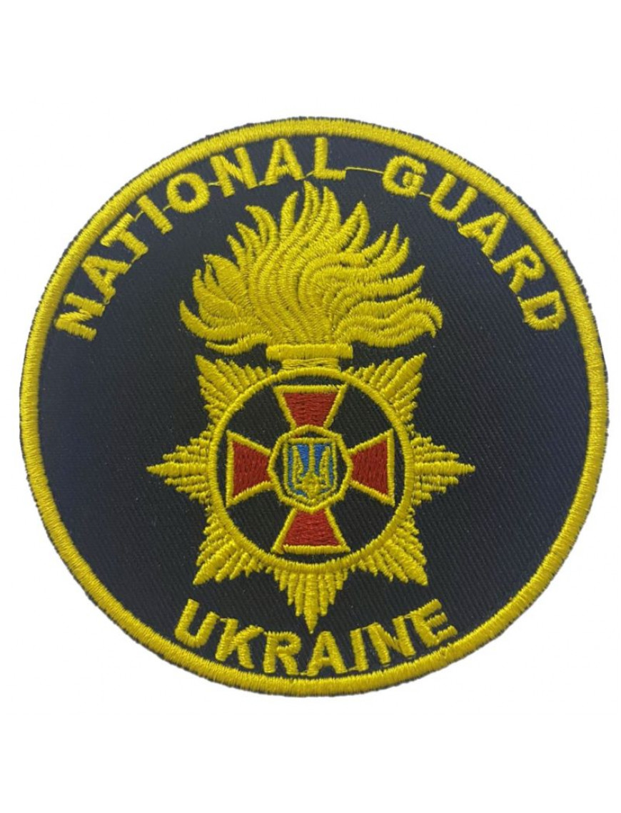 Нарукавний знак НГУ англ, синій