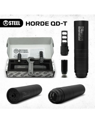 Глушник STEEL  HORDE QD-T  223 1/2*28