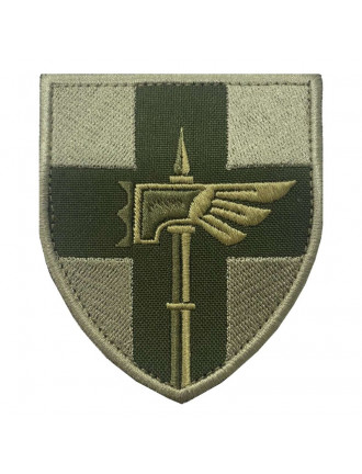 Нарукавний знак 78 Десантно-штурмовий полк Герц, олива