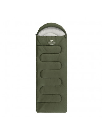 Спальний мішок Naturehike Y150L, лівий, олива