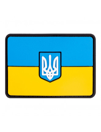 Патч ПВХ BrandElement "Прапор" жовто-блакитний