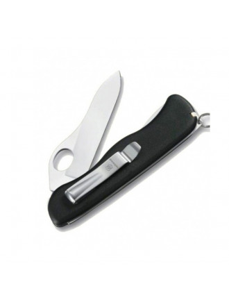 Ніж Victorinox Sentinel, 111мм, 5 функції, чорний, матовий, одноручний