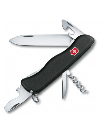 Ніж Victorinox Picknicker, 111 мм, 11 функцій, чорний, нейлон