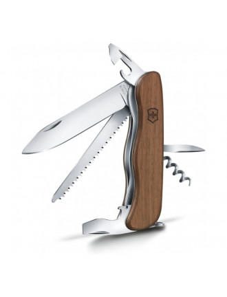 Ніж Victorinox Forester Wood, 111 мм, 10 предметів, горіх