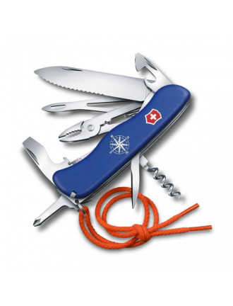 Ніж Victorinox Skipper, 111мм, 17 функцій, синій матовий