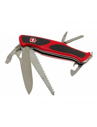 Ніж Victorinox RangerGrip 78, 130 мм, 12 предметів, червоно-чорний