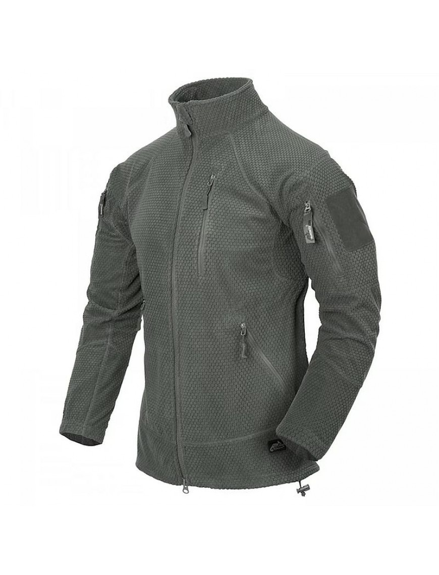 Куртка флісова Helikon Alpha Tactical, сіра