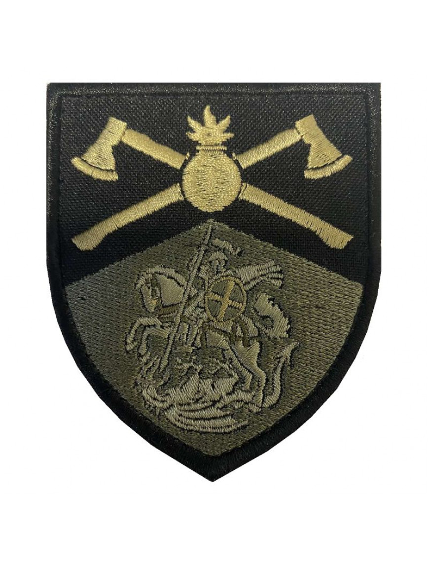 Нарукавний знак 48 Камянець-Подільська інженерна бригада, захисний