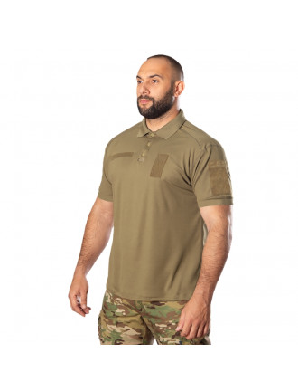 Футболка Поло Camotec, Army ID 2.0 CoolPass Pique LT Tan