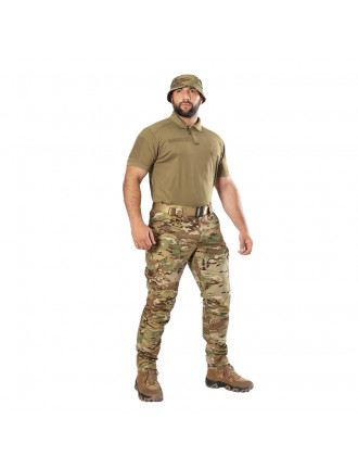 Футболка Поло Camotec, Army ID 2.0 CoolPass Pique LT Tan