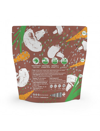 Каша гречана з грибами,  FOOD MISSION