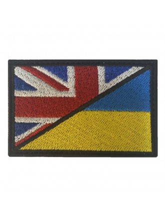 Патч "Прапор Англія/Велика Британія", 7х4,5 см