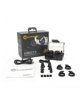 Беруші EARMOR M20T Pro, активні, чорні