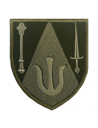 Нарукавний знак 11 Армійський корпус Сухопутних сил ЗСУ, захисний