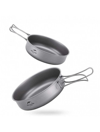 Сковорідка Naturehike, NH18T010-A з розкладною ручкою 17 см