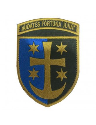 Нарукавний знак 21 Армійський корпус Сил ТРО України, колір 