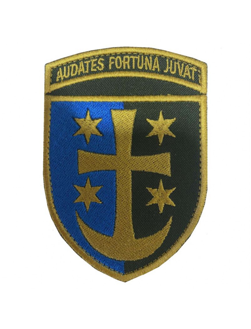 Нарукавний знак 21 Армійський корпус Сил ТРО України, колір 