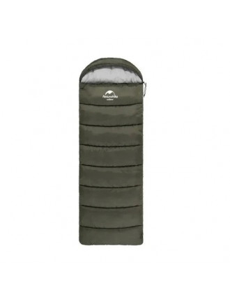 Спальний мішок Naturehike M320, лівий, олива