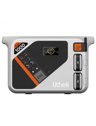 Зарядна станція Litheli 1800 Вт, 1069 Вт·год, LiFePO4, + 2 Power Bank (U20EH17-0U200)