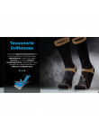 Шкарпетки DexShell Hytherm Pro, водонепроникні з коричневою смугою #3