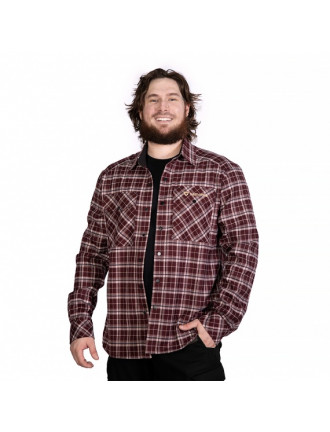Сорочка Camotec “Буревій”  Burgundi Check