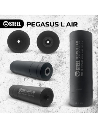Глушник STEEL Pegasus L AiR .223 1/2*28 SSB