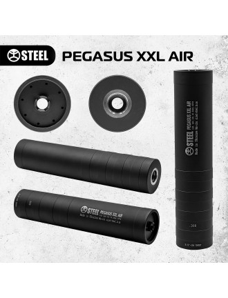 Глушник STEEL Pegasus XXL  Air .308 15*1 SSB