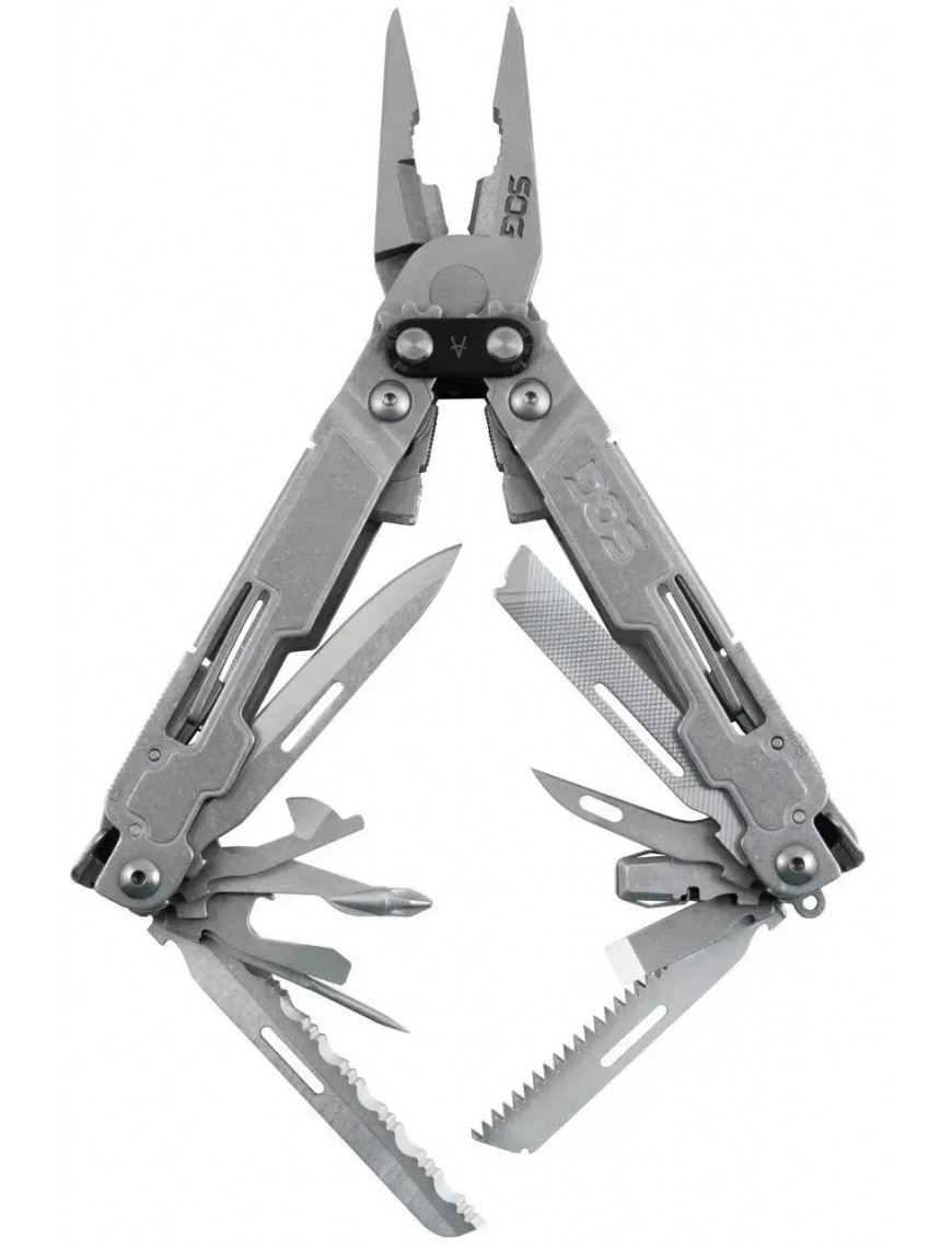 Мультитул SOG PowerAccess Deluxe w/Fabric Sheath + Hex Bit Kit 