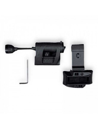 Ліхтарик тактичний на шолом MPLS, чорний