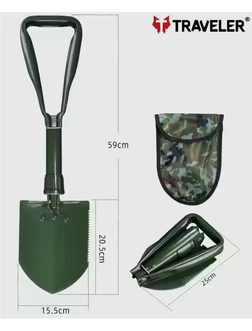 Лопата саперна складана Snugpak, в чохлі