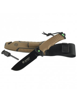 Ніж Ganzo G8012V2-DY коричневий