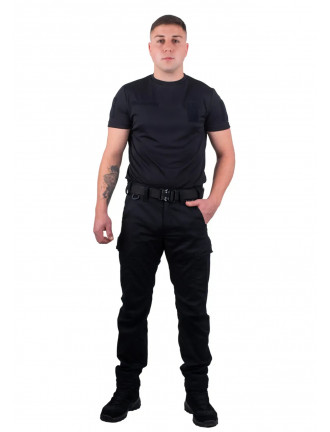 Штани тактичні SMILO, cargo canvas, чорні