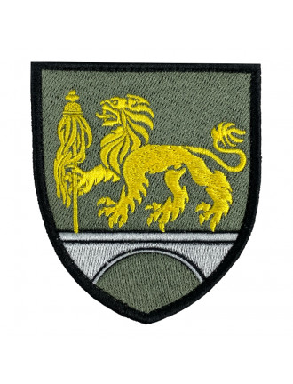 Нарукавний знак 762 окрема бригада охорони Державної спеціальної служби транспорту, захисний