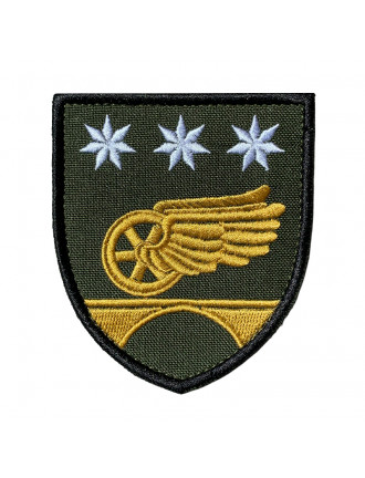 Нарукавний знак 26-та окрема Дніпровська дорожньо-відновлювальна бригада, колір
