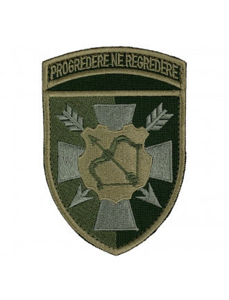 Нарукавний знак 16  Армійський корпус Сухопутних сил ЗСУ, захисний