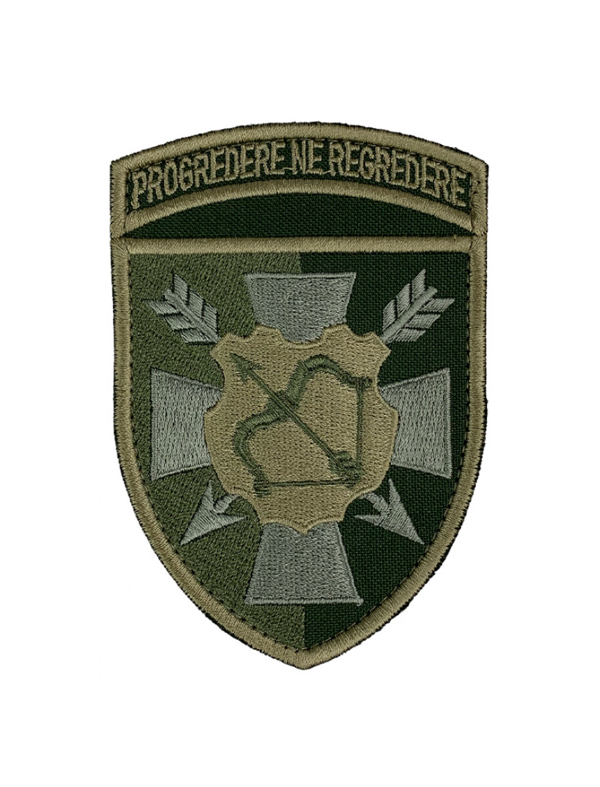 Нарукавний знак 16  Армійський корпус Сухопутних сил ЗСУ, захисний