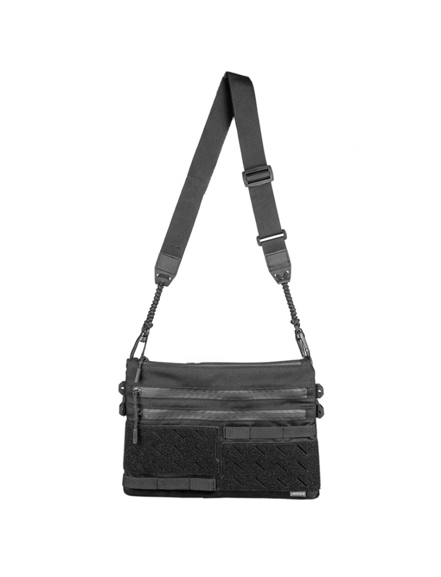 Сумка тактична RTG, Messenger Bag, COMPACT L, чорна